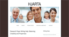 Desktop Screenshot of hjarta.net